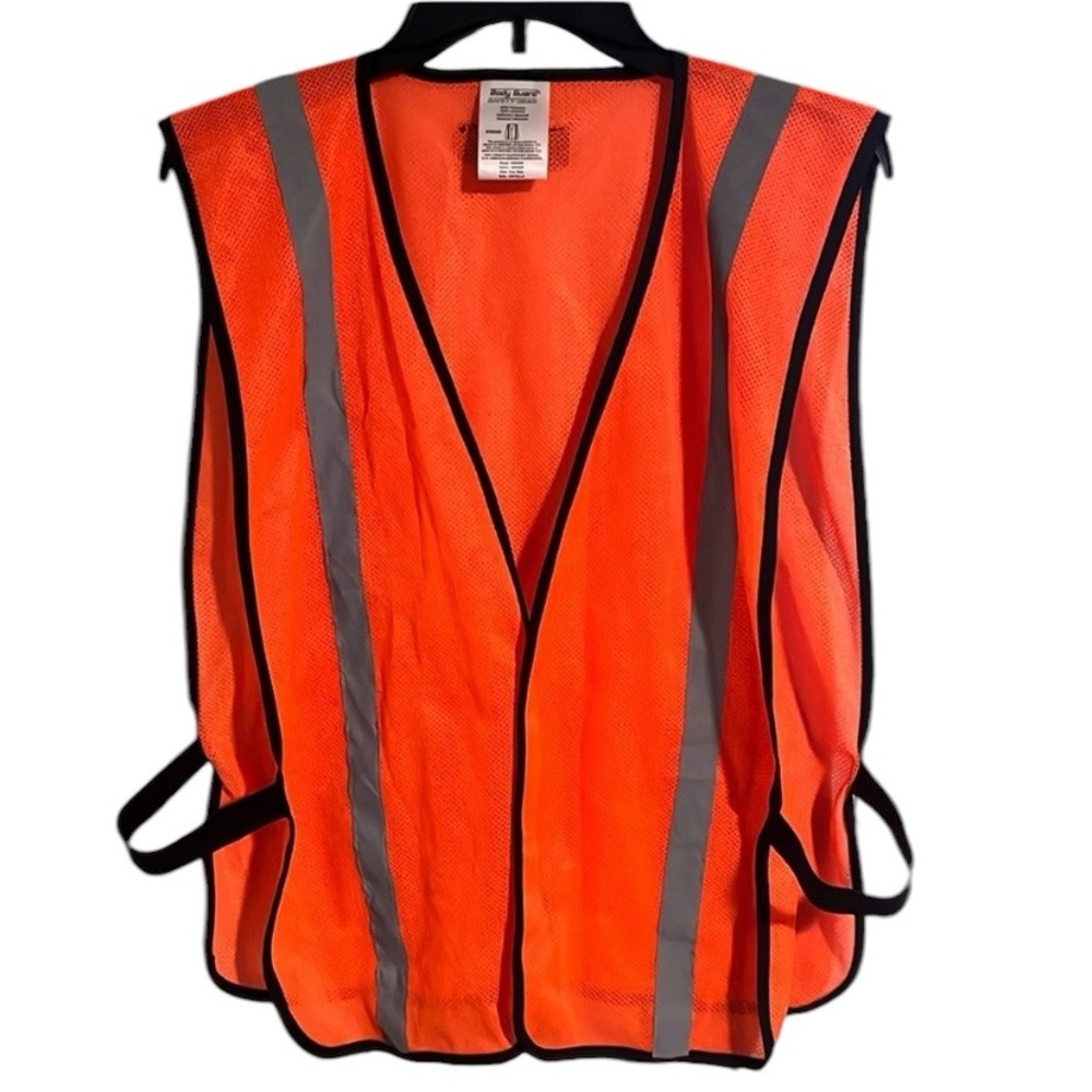 Body Guard Safety Gear Vest Reflective Material One Size